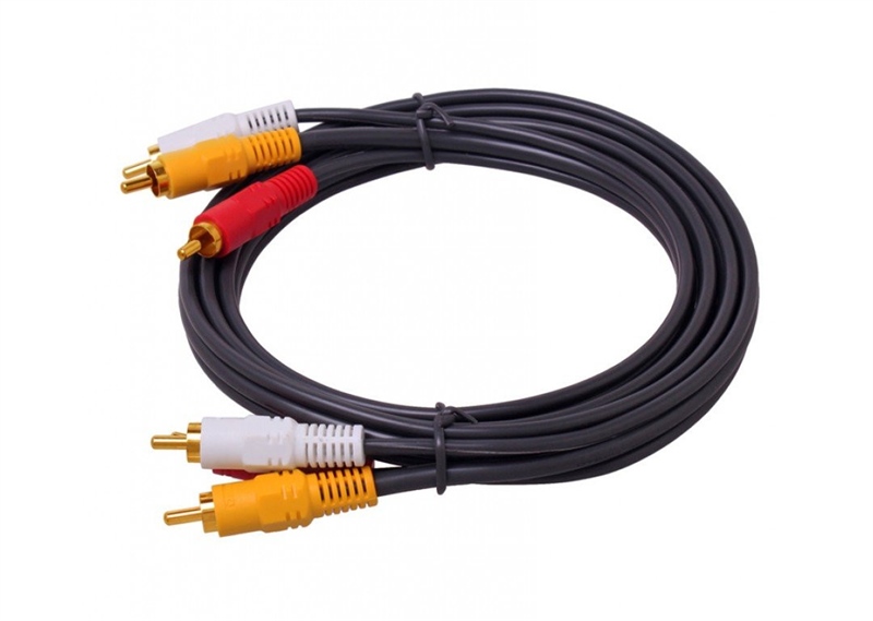 Dây cáp loa 3 đầu AV loại tốt