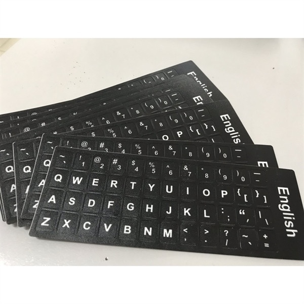 Miếng dán bàn phím Laptop tiếng Anh