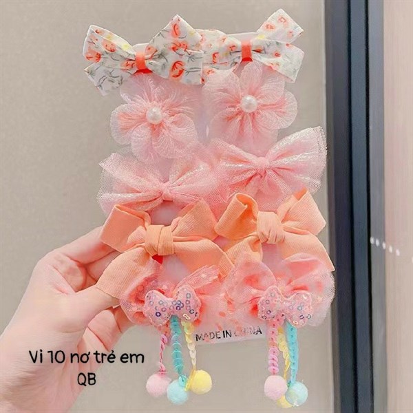 SÉT 10 MÓN KẸP MÁI CHO BÉ