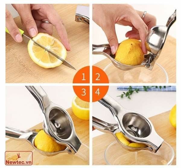 Dụng cụ vắt chanh inox