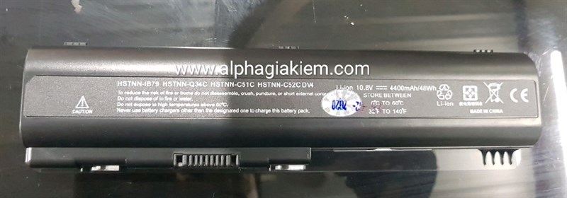 pin laptop HP DV4 dv6 cq40 cq45 cq50 cq60 cq70 bh 6th