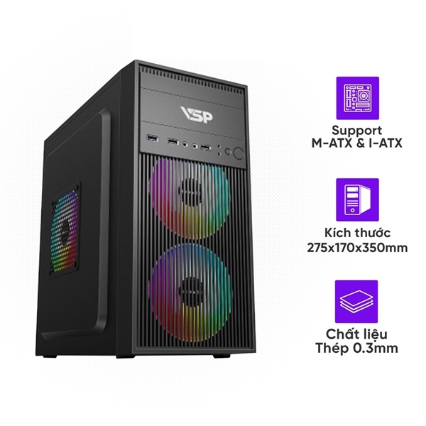 Case Văn phòng VSP 2880 no Fan