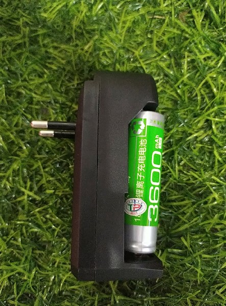 cóc sạc cell pin 4.2 v - test