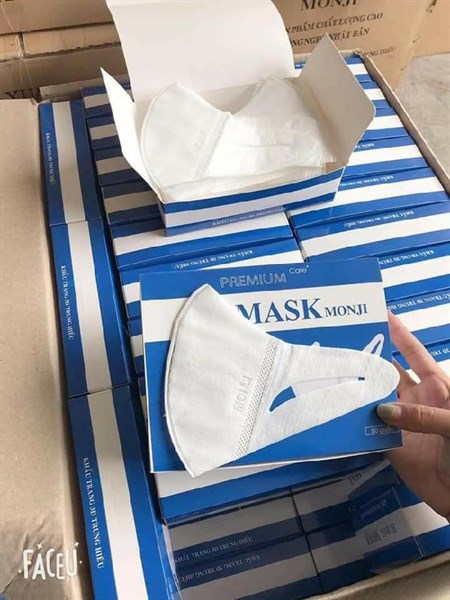 Khẩu trang 3D MASK Monji -Thùng 50 hộp _830k