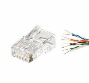 ĐẦU Bấm Mạng RJ45 TENDA - Hộp 100 đầu