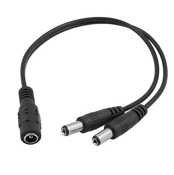 Dây chia nguồn DC 1 ra 2 chân 5.5x2.1mm