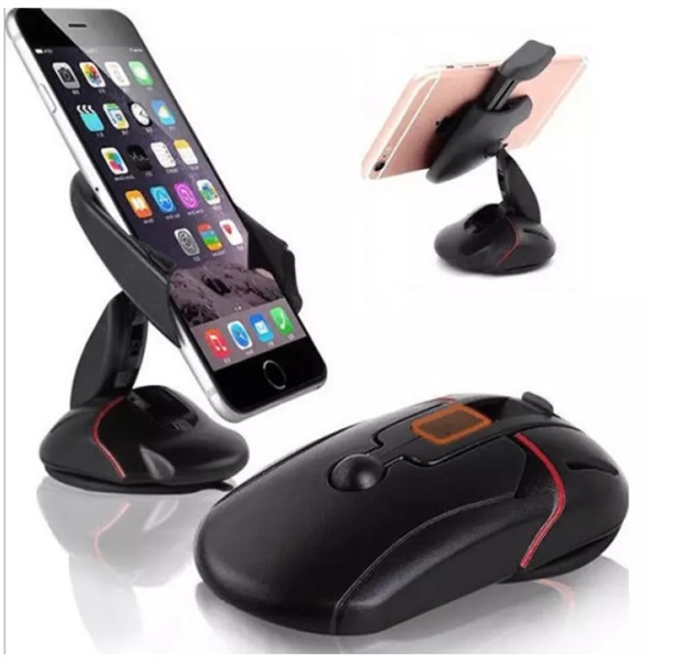 Kẹp Điện thoại xe hơi hình chuột máy tính