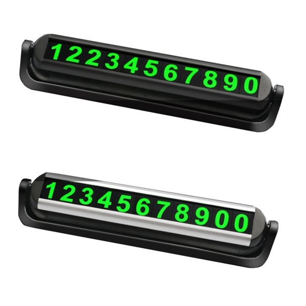 Bảng lưu số điện thoại trên ô tô khi đậu xe