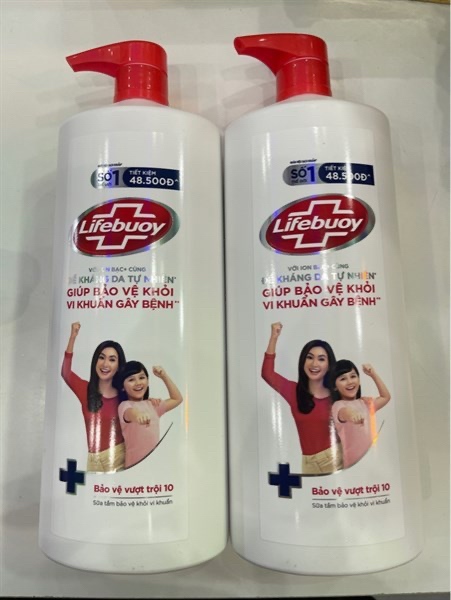 SỮA TẮM LIFEBUOY VỚI ION BẠC 1KG