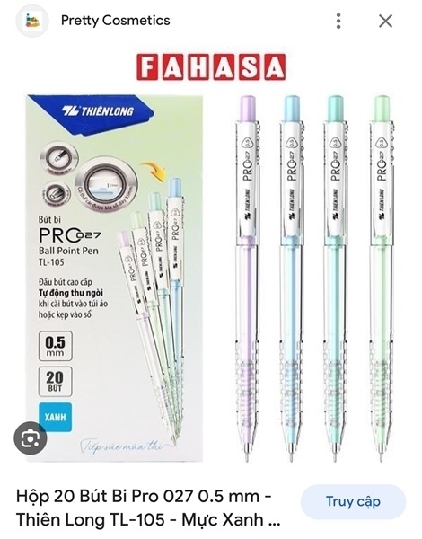 BÚT BI TL-105 PRO 027 - H20 - 70k