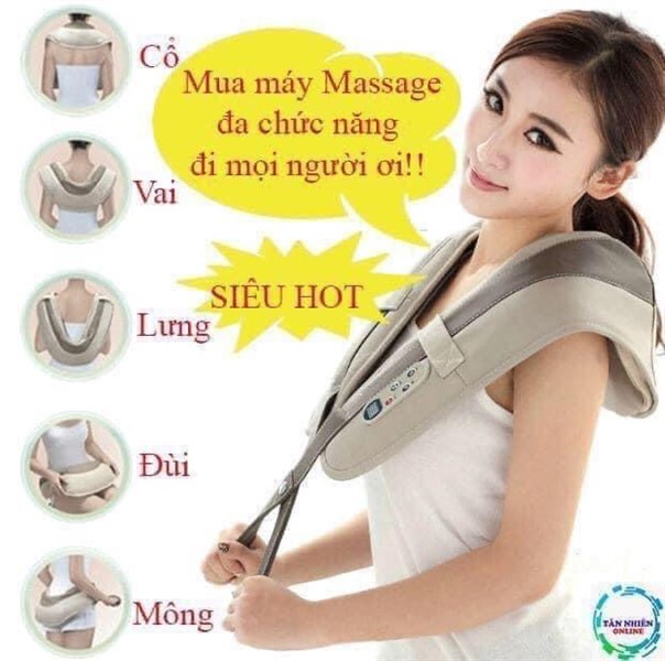 ĐAI MASSAGE VAI CỔ W -808