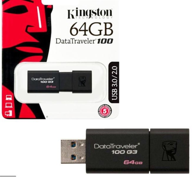 USB KINGSTON 64GB 3.0