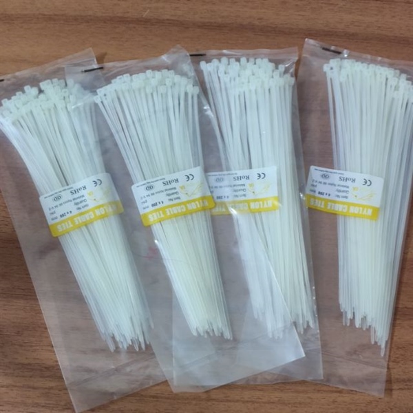 Dây rút nhựa trắng 20cm