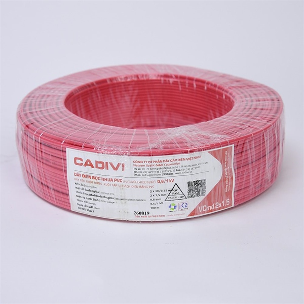 Dây điện Cadivi 4.0