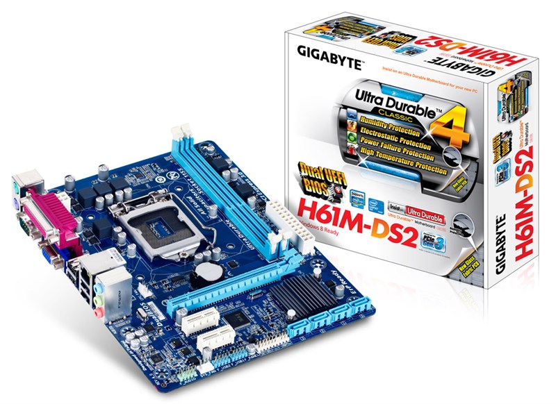 Mainboard Gigabyte H61M-DS2 renew