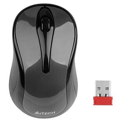 CHUỘT KHÔNG DÂY A4TECH G3-280A ĐEN CHÍNH HÃNG