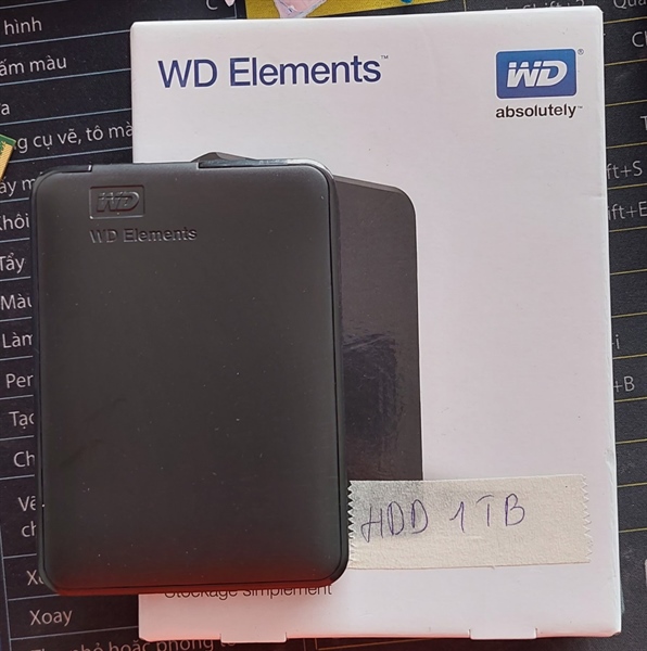 HDD DI ĐỘNG 1TB WD ELEMENT - CÔNG TY