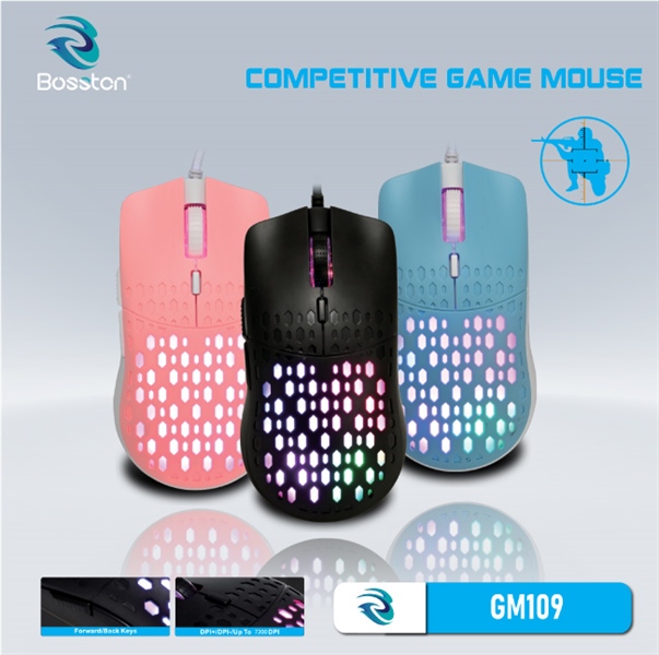 CHUỘT CÓ DÂY BOSTON GM109 (HỒNG)
