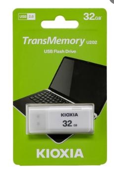 USB 32gb KIOXIA U202