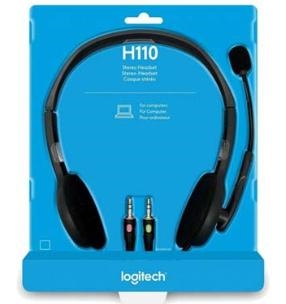 Tai nghe Logitech H110 (2 JACK)