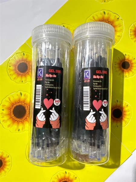 Hộp 30 ruột mực ĐEN (lắp bút gel ink)