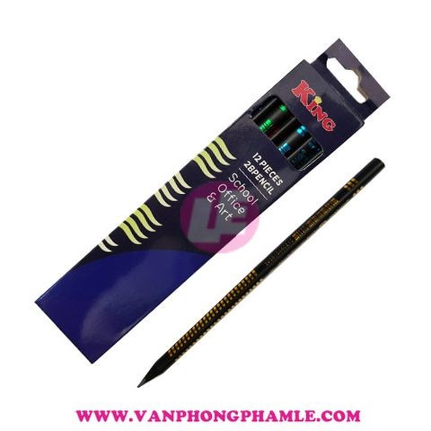 Bút chì gỗ King đen