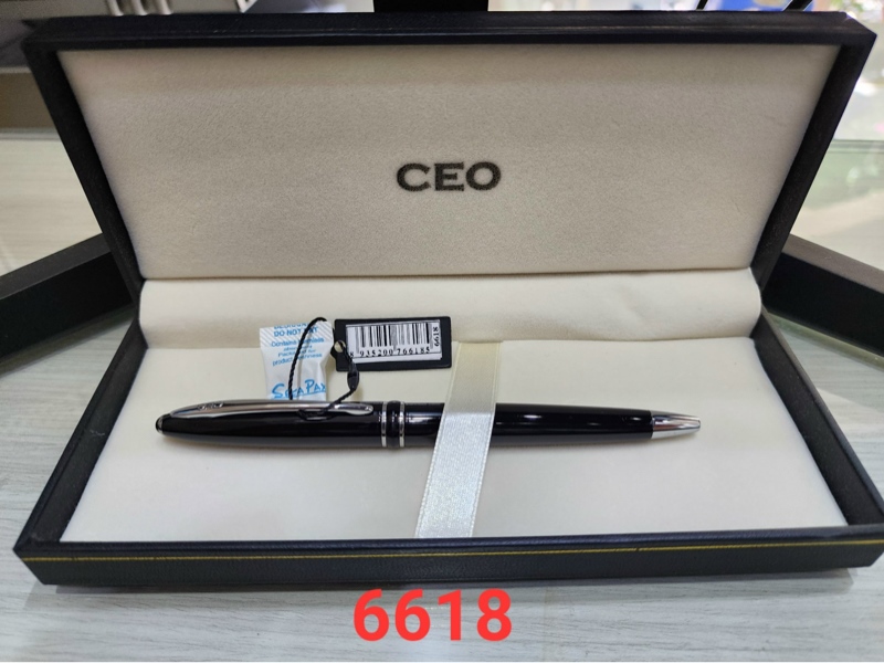 Bút ký tên CEO 6618 (Vặn đen)