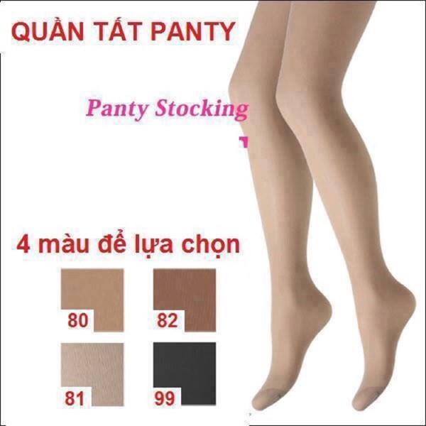 Quần tất Panty Stocking Nhật Bản màu Cát Cháy