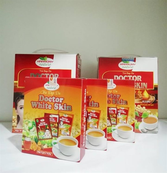 Trà đẹp da Doctor White Skin Vị Hồng Trà