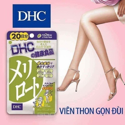 Viên uống giảm mỡ đùi DHC - 40 viên