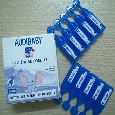 Dung dịch AudiBaby Pháp - cho bé từ sơ sinh - tan ráy tai