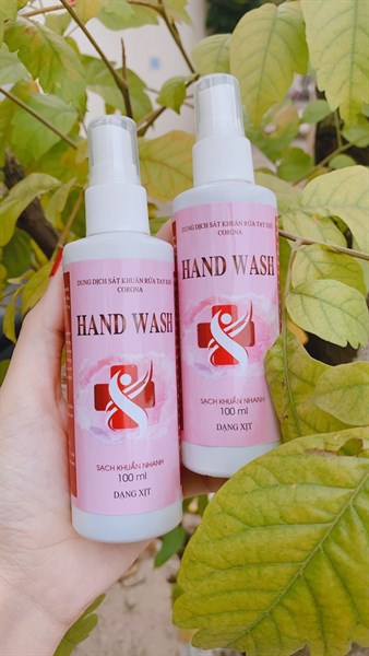 Xịt Rửa Tay 100ml Hand Wash