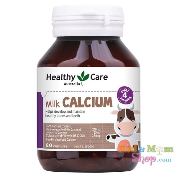 Viên Uống Calcium Healthycare - Trẻ từ 4th - 60 viên