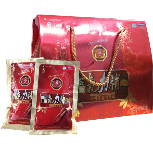 Nước hồng sâm Hàn Quốc 6 năm tuổi dạng gói