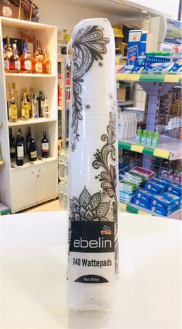 Bông Tẩy Trang Ebelin Đức 140 Miếng