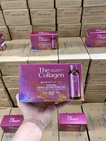 Nước uống The Collagen mẫu mới hộp 10 chai x50ml