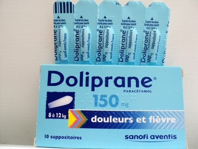 Thuốc hạ sốt Doliprane - Trẻ từ 8 - 12kg - 150mg