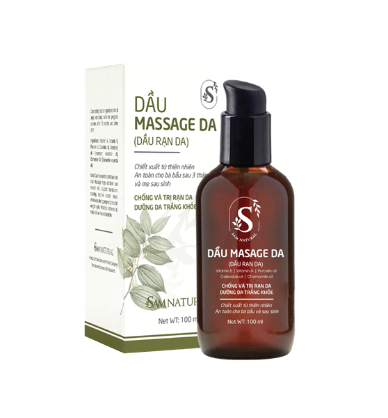 SamNatural_Dầu Chống và trị rạn da - 100ml