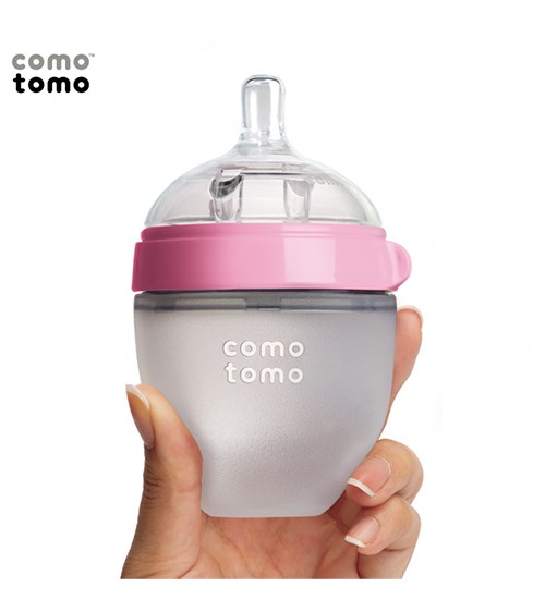 Bình sữa Comotomo Mỹ màu hồng - 150ml