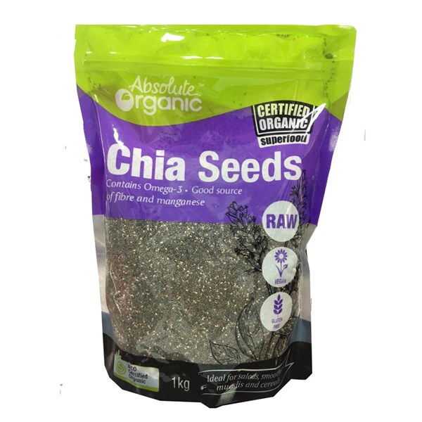 Hạt Chia Absolute Organic Úc