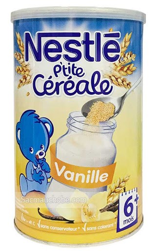Bột pha sữa Nestle vị Vani - 400gr - Trẻ từ 6th