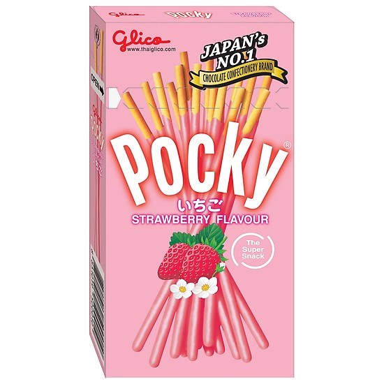 Bánh que Pocky vị dâu