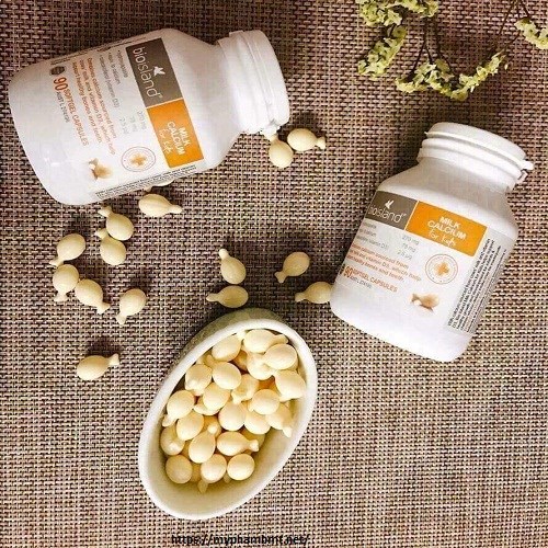 Viên Uống Bioisland Milk Calcium Úc - cho bé trên 6m - 90 viên