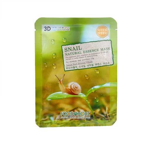 Mặt nạ 3D Foodaholic Hàn Quốc tinh chất ốc sên