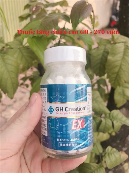 Thuốc tăng chiều cao GH Nhật Bản - 270 viên