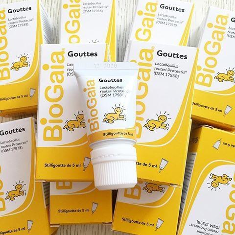 Lợi khuẩn đường ruột BioGaia Protectis Pháp tuýp - bé từ ss - 5ml
