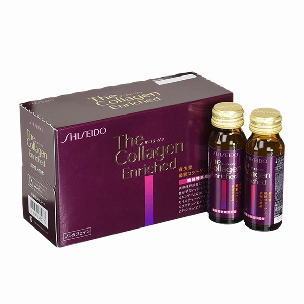Nước Uống Collagen Enrich dạng nước Nhật Bản - Trên 40 tuổi - 10 lọ x50ml