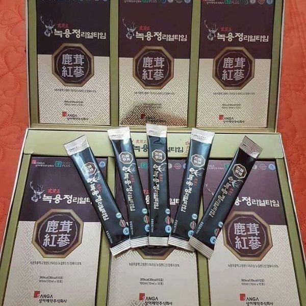 Sâm nhung Hươu Sanga Hàn Quốc - 30 gói x 10ml