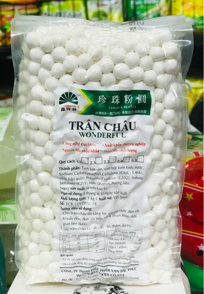 Trân châu trắng 1kg (Wdf) (kg)