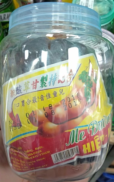 Mứt me làm thức uống